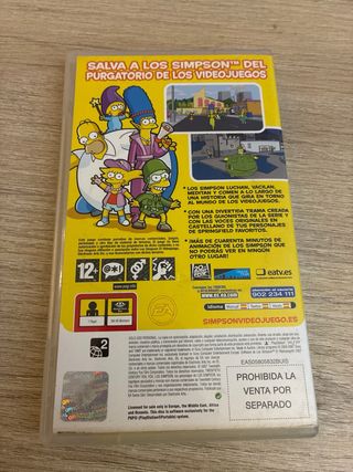 Los Simpsons El Videojuego para PSP
