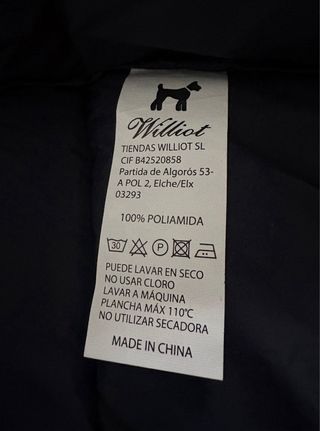 Chaqueta acolchada WILLIOT azul