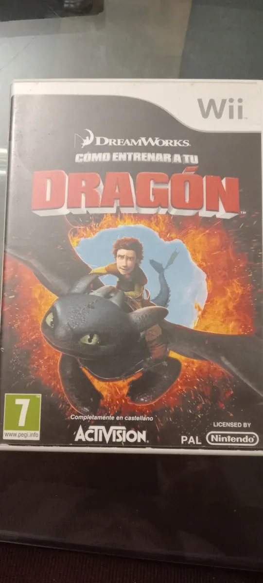 Videojuego Cómo Entrenar a tu Dragón Wii