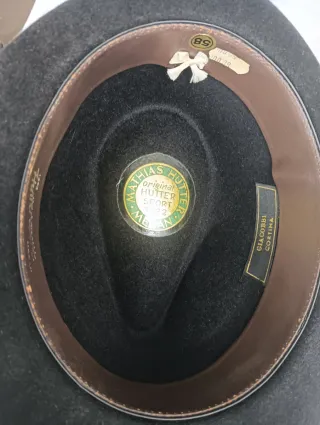 Cappello Mathias Hutter donna nero