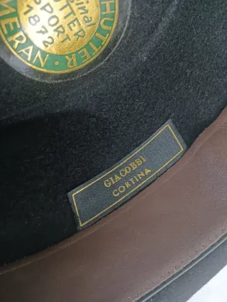 Cappello Mathias Hutter donna nero