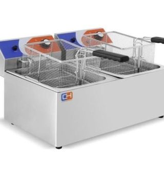 FREIDORA ELÉCTRICA 8+8 LITROS