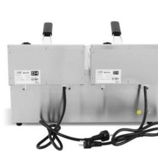 FREIDORA ELÉCTRICA 8+8 LITROS