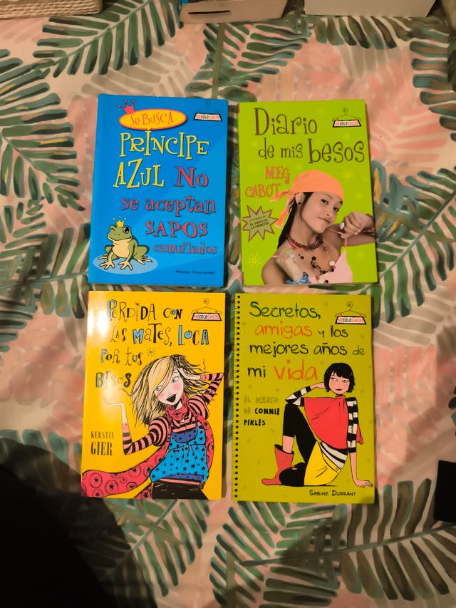 Lote de libros de la serie "No solo chicas"