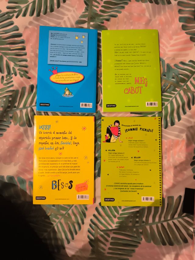 Lote de libros de la serie "No solo chicas"