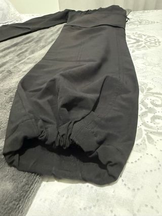 Pantaloni convertibili da donna per escursionismo Bergam nero