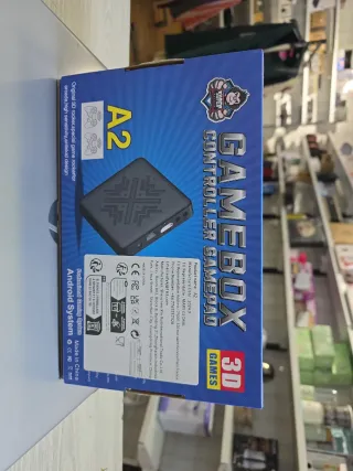 Consola GAMEBOX Android TV Box + 2 Mandos