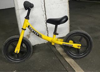 Bici sin pedales Sawyer amarilla