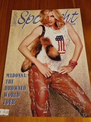 Madonna revista Spotlight del club de fans París
