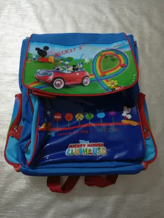 Zaino scuola Mickey Mouse per bambini