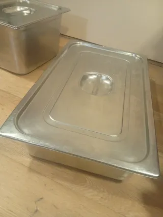 Gastronorm 1/1 con tapa fondo 10cm