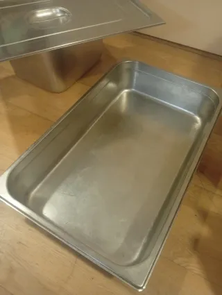 Gastronorm 1/1 con tapa fondo 10cm