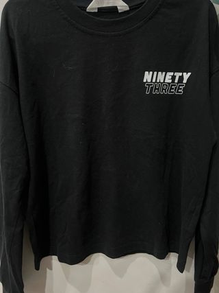 Camiseta negra para niña