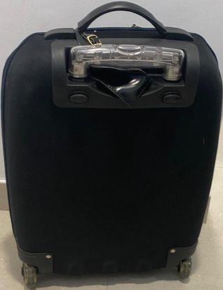 Maletín negro y azul