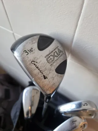 Juego Palos Golf Cnesis Titanium Matrix