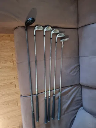 Juego Palos Golf Cnesis Titanium Matrix