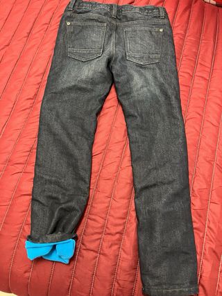 Pantalón niño forro polar talla 7-8