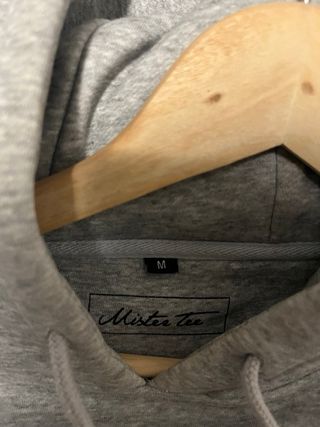 Sudadera Mister Tee Gris Talla M