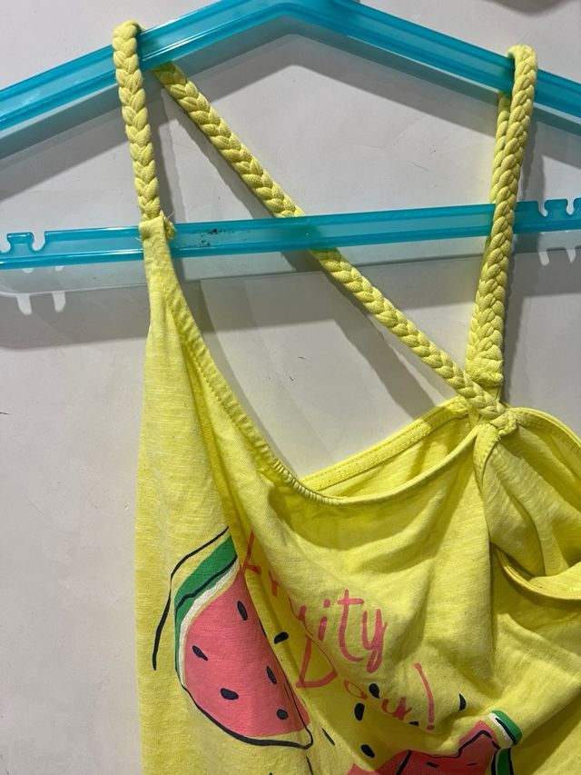 Camiseta de tirantes para niña