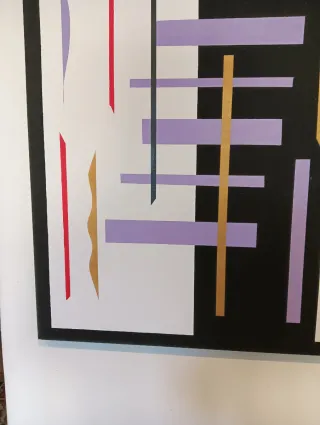 Olio su tela, dipinto a mano.