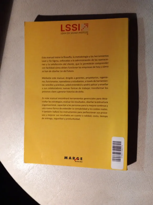 Manual lean yellow belt