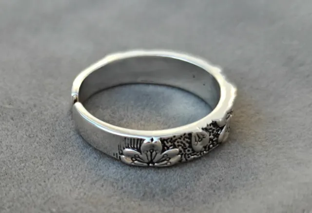 Anillo Plata S925 con sello de garantía Ajustable