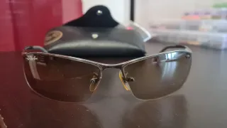 Gafas de sol Ray-Ban Hombre Plata/Negro