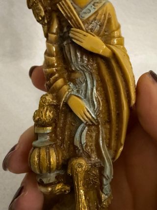 Statuine cinesi vintage uomo e donna