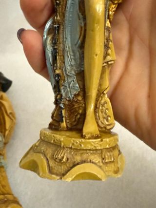 Statuine cinesi vintage uomo e donna