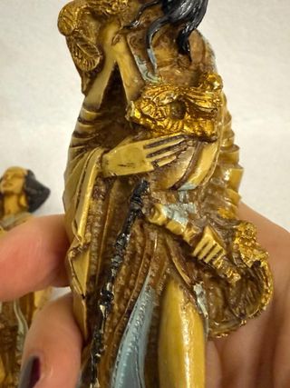 Statuine cinesi vintage uomo e donna