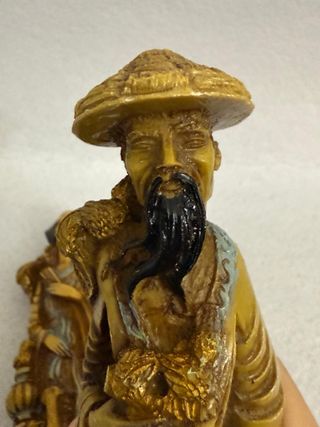 Statuine cinesi vintage uomo e donna