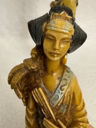 Statuine cinesi vintage uomo e donna