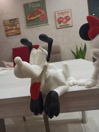 Coppia Minnie e Pluto Stampa 3D
