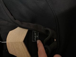 Sudadera Mister Tee Negra Talla M