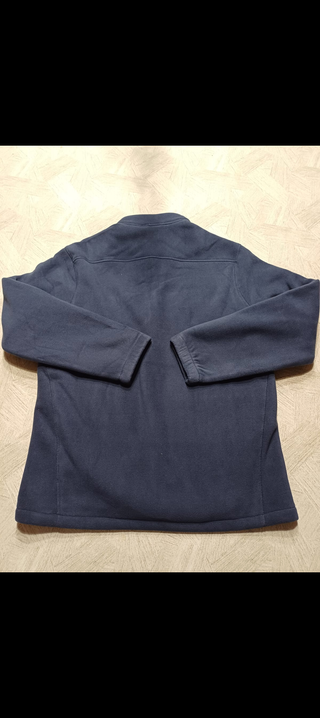 Patagonia pile zip hoodie Blue L