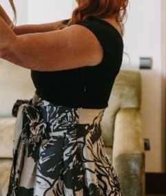 Vestido fiesta Corte Inglés T/40