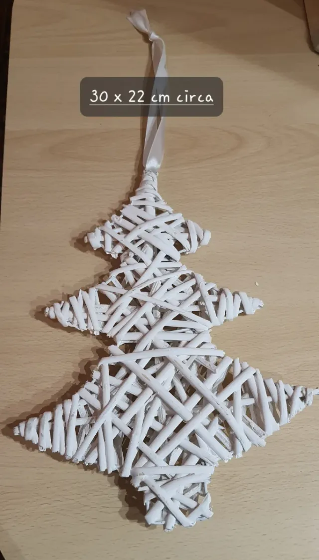 Alberello intrecciato bianco