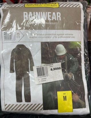 Traje de agua industrial tallas M a XXL