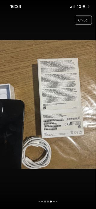 iPhone 12 mini 128GB nero