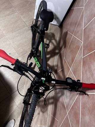 Bicicleta Conor 7200 Negra y Verde