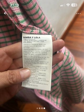 chaqueta de Bimba y Lola