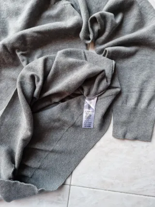 Cardigan vintage grigio anni '90