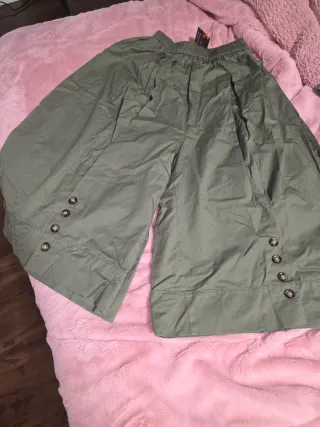 Pantalones pirata anchos