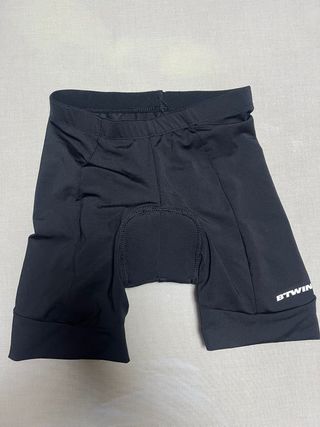Culotte Ciclismo Niño B'TWIN Negro