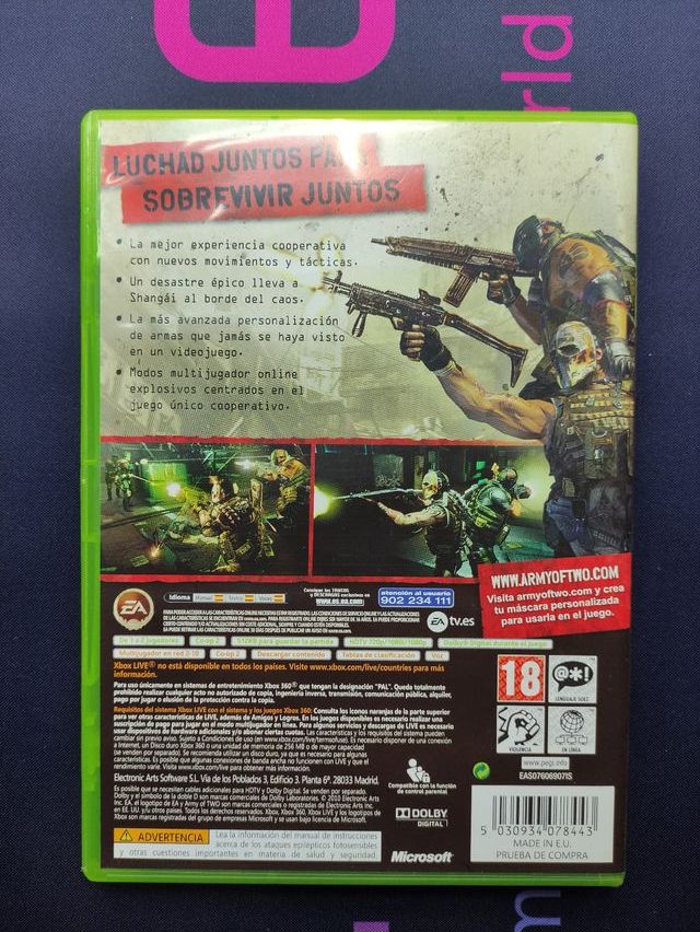 Army of Two: The 40th Day Xbox 360