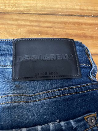 Pantalones DSQUARED2 Azules Desgastados