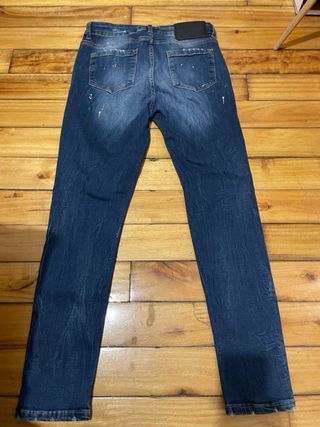 Pantalones DSQUARED2 Azules Desgastados