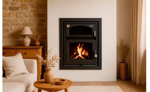 Estufa de leña insertable 10Kw Nueva estrenar