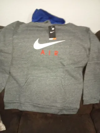 Sudadera Nike Gris AIR
