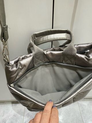 Bolso Plateado